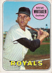 1969 Topps Baseball Cards      071      Steve Whitaker
